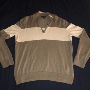 Banana Republic sweater - tan and cream color